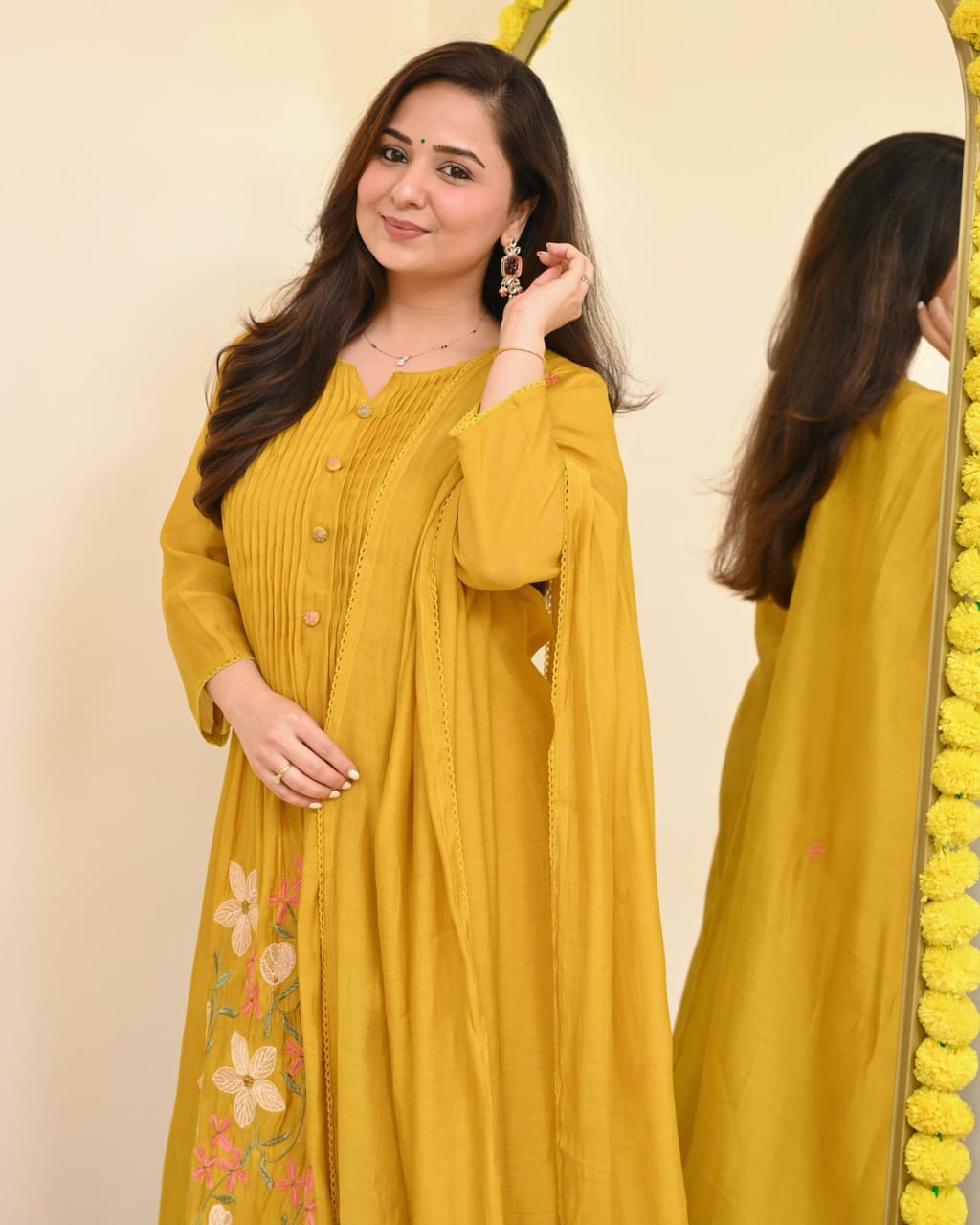 Elegant Pure Cotton Embroidered Suit Set with Dupatta