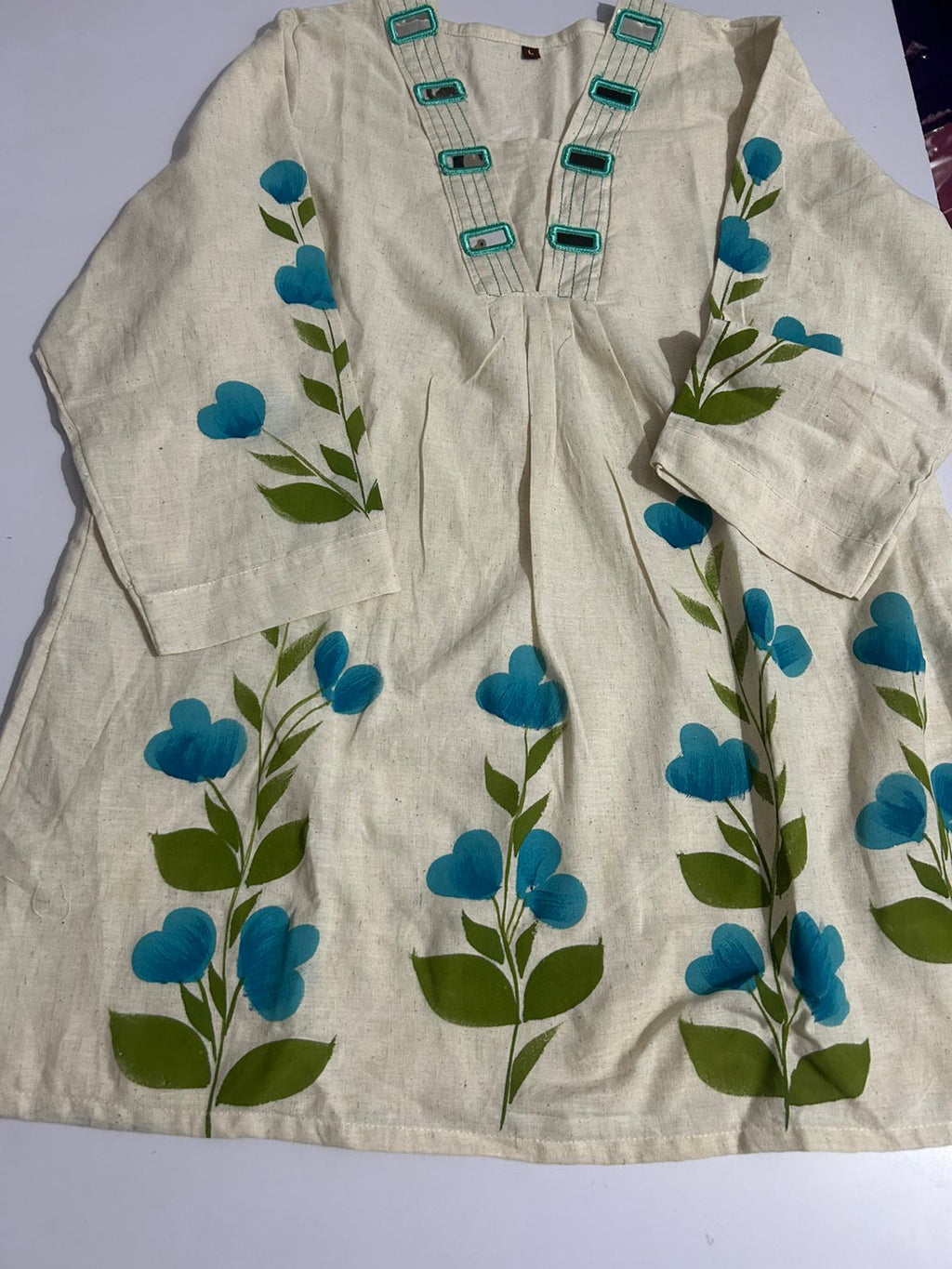 Special Brush Print Cotton Flex Co-ord Set